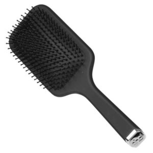 paddle brush for preparing hair for diffusing